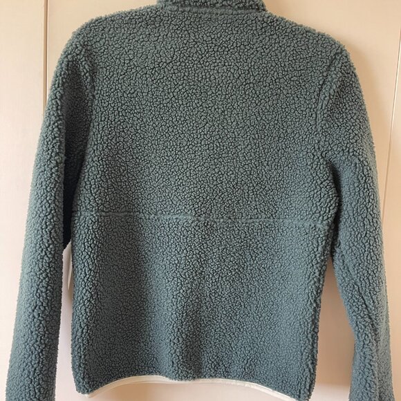 NWT Splits59 Libby Sherpa Sweater // XS // Green - Picture 4 of 6